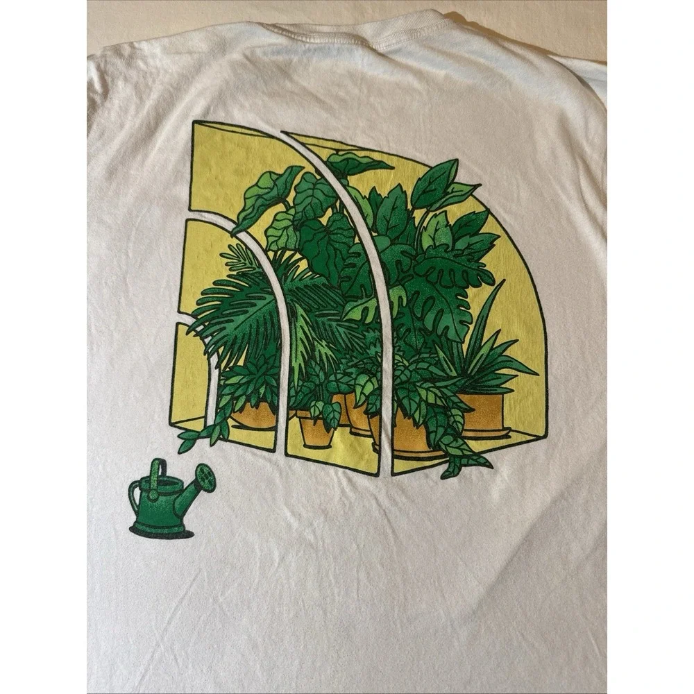 The North Face Crown Shyness Garden Terrarium Tshirt Large White